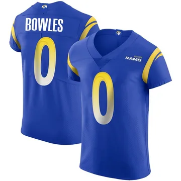 Men's Wyatt Bowles Los Angeles Rams Elite Royal Alternate Vapor Untouchable Jersey