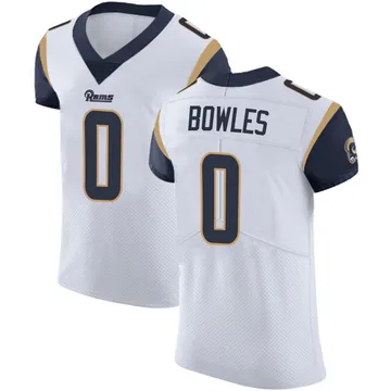 Men's Wyatt Bowles Los Angeles Rams Elite White Vapor Untouchable Jersey