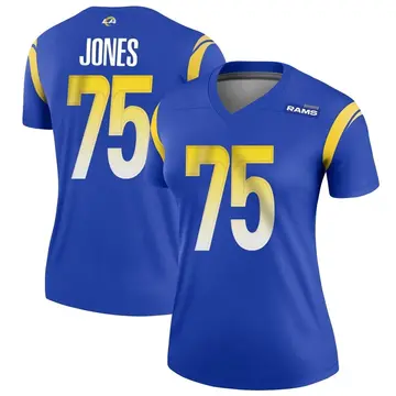 Women's Deacon Jones Los Angeles Rams Legend Royal Jersey