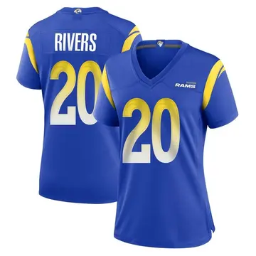 Women's Ronnie Rivers Los Angeles Rams Game Royal Alternate Jersey