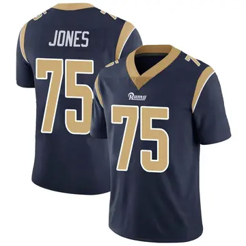Youth Deacon Jones Los Angeles Rams Limited Navy Team Color Vapor Untouchable Jersey