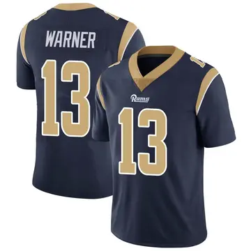 Youth Kurt Warner Los Angeles Rams Limited Navy Team Color Vapor Untouchable Jersey