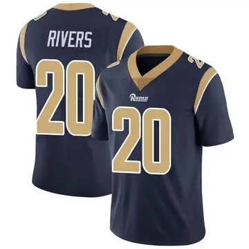 Youth Ronnie Rivers Los Angeles Rams Limited Navy Team Color Vapor Untouchable Jersey