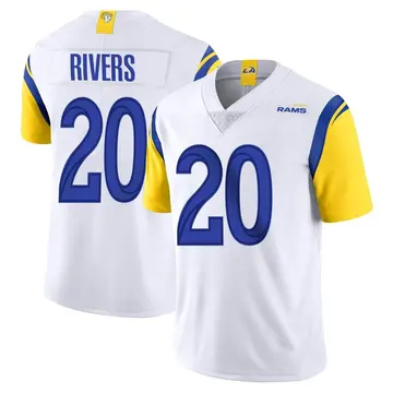 Youth Ronnie Rivers Los Angeles Rams Limited White Vapor Untouchable Jersey